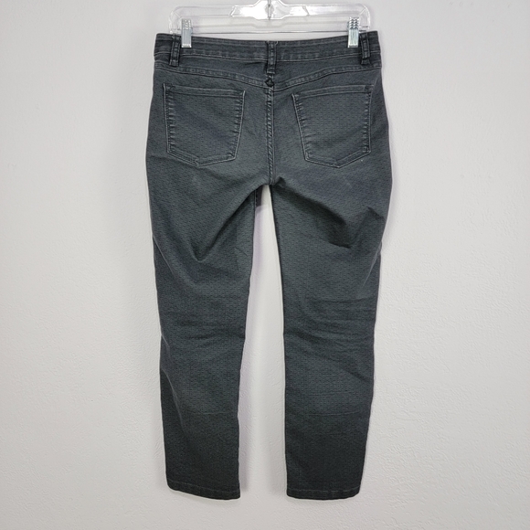 Prana Kara Organic Cotton Blend Crop Gray Size 4/27 - Picture 5 of 16